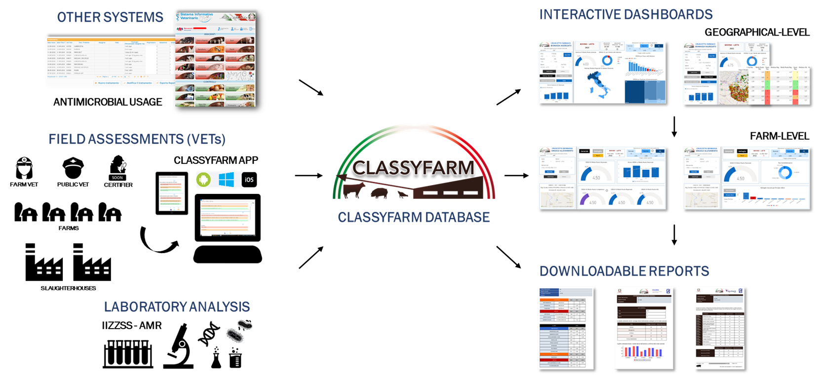 infografica flusso ClassyFarm ING